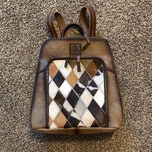 STS Ranch Diamond Cowhide Backpack